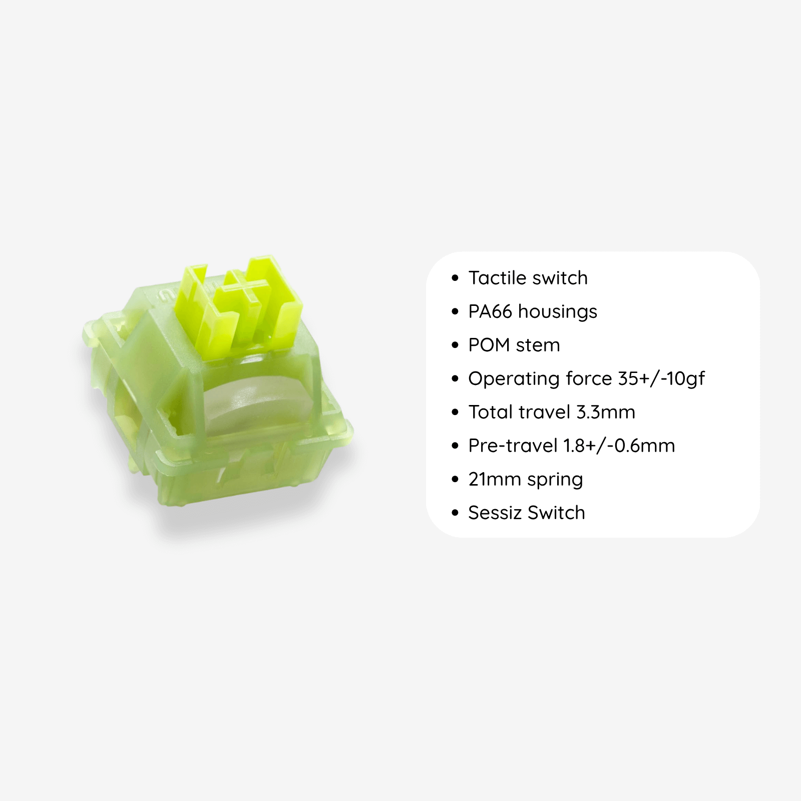 Outemu Lemon V3 Sessiz Mekanik Klavye Switch