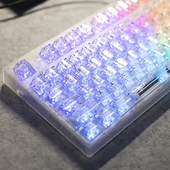 Crystal Keycaps