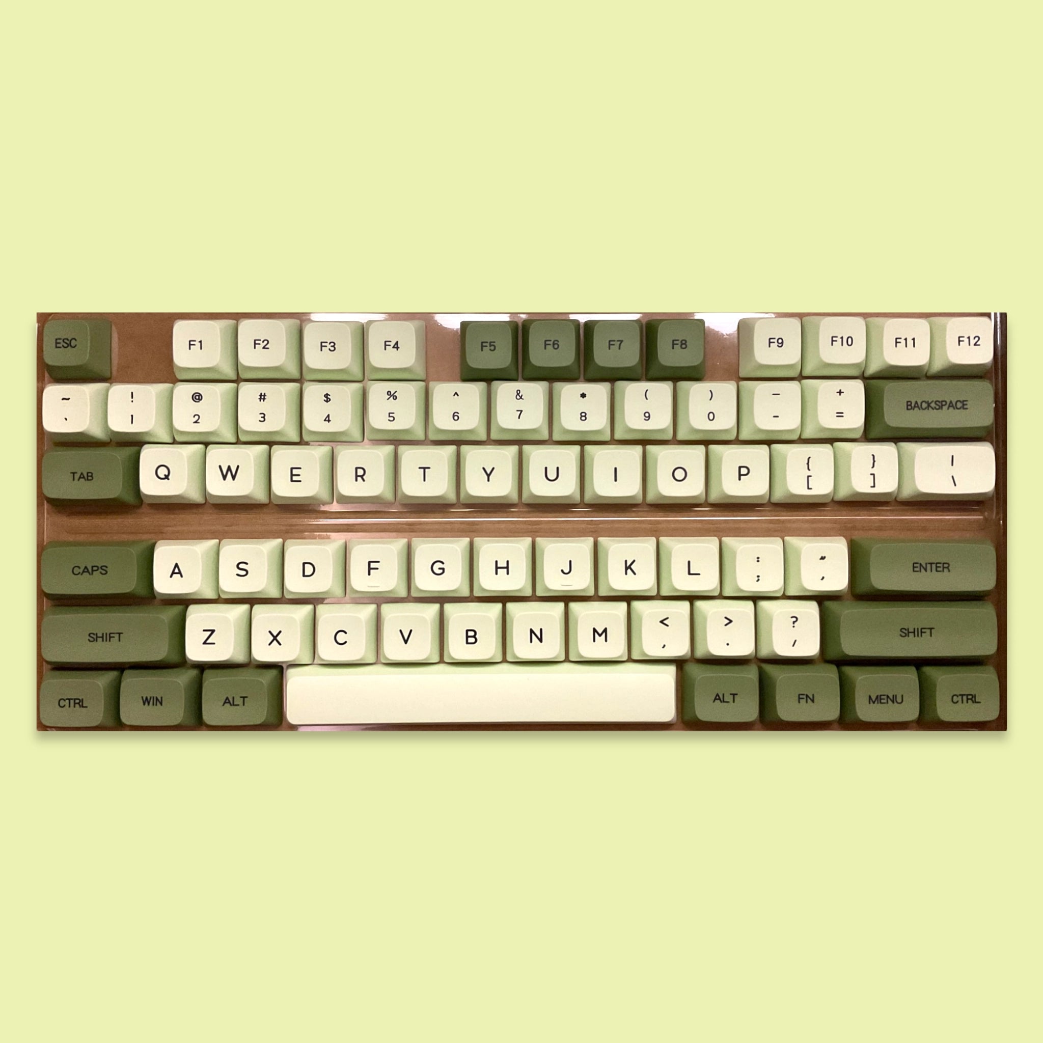 Matcha Keycaps