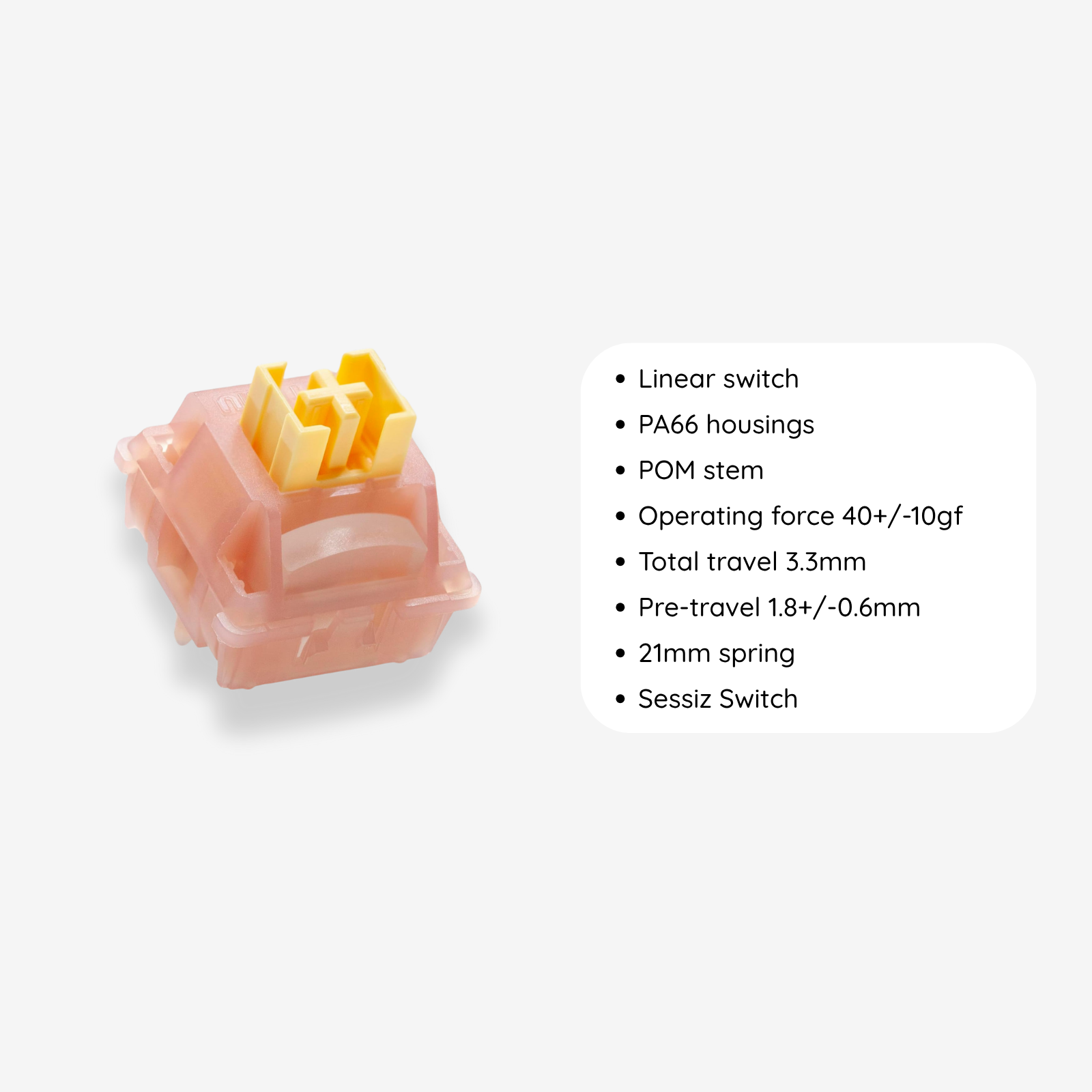 Outemu Peach V3 Silent Sessiz Switch