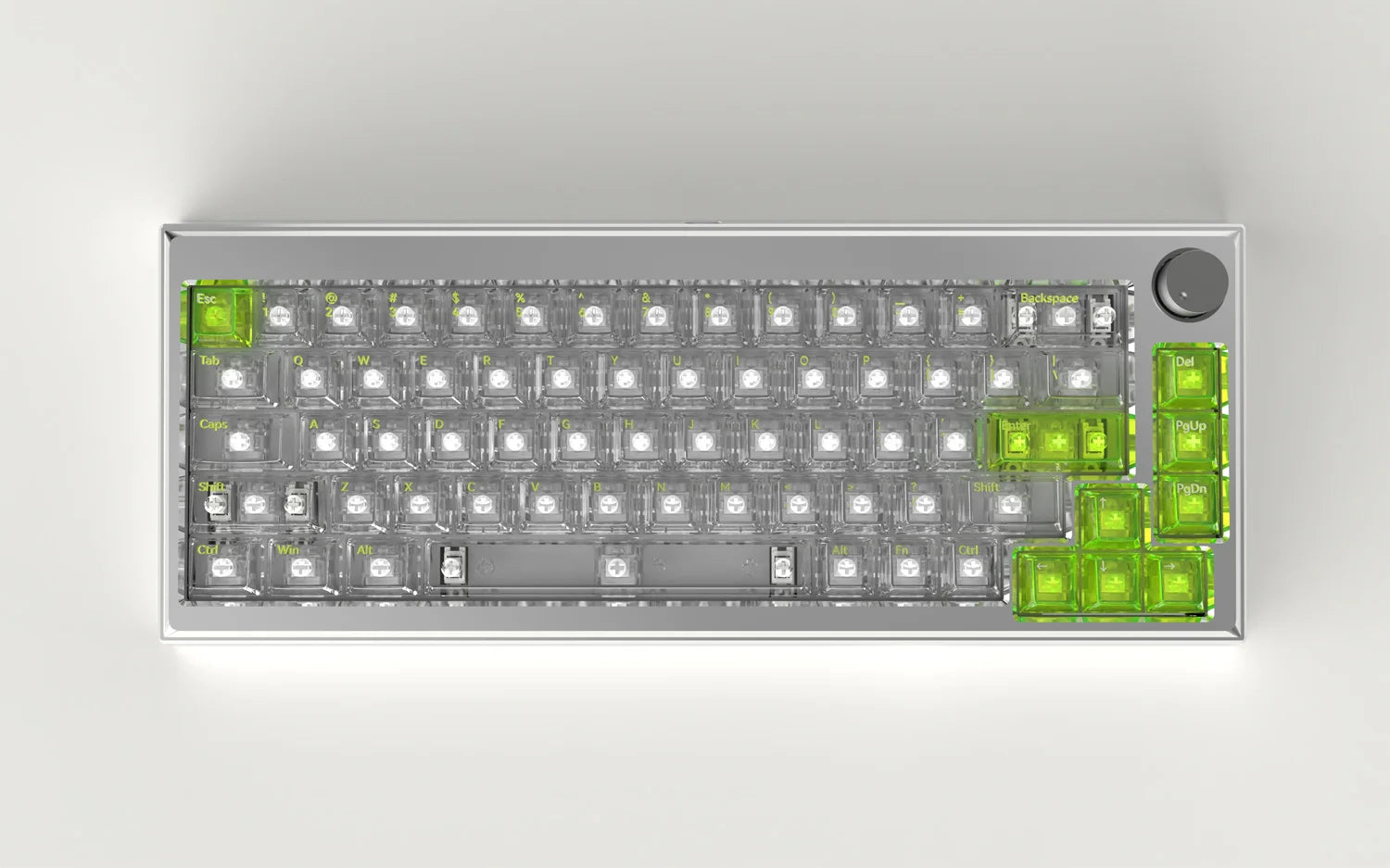 Fancytech T-Series Green Keycaps