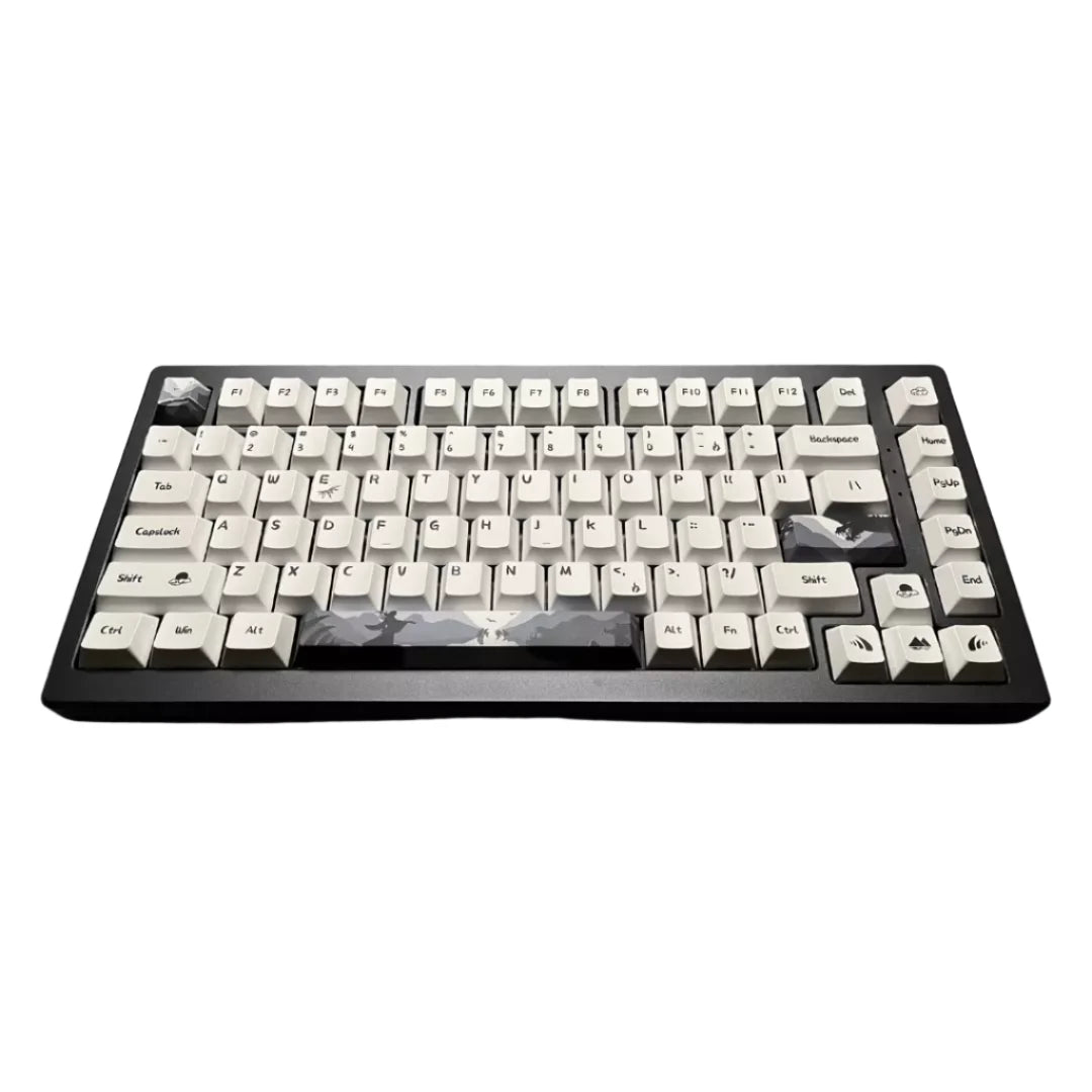 Dawn White Keycaps Mechanical Keyboard Keypad