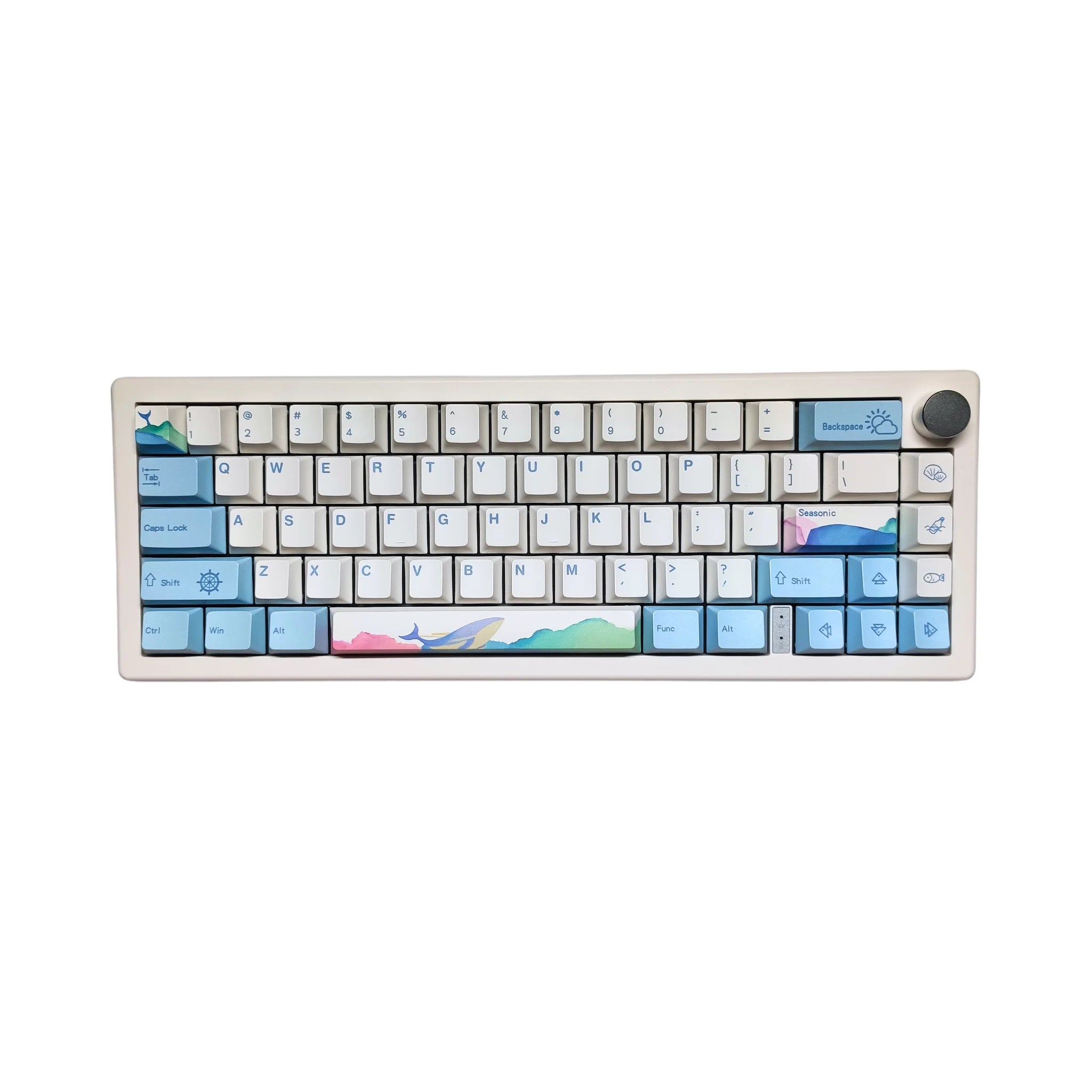 Ocean Keycaps Mechanical Keyboard Keypad