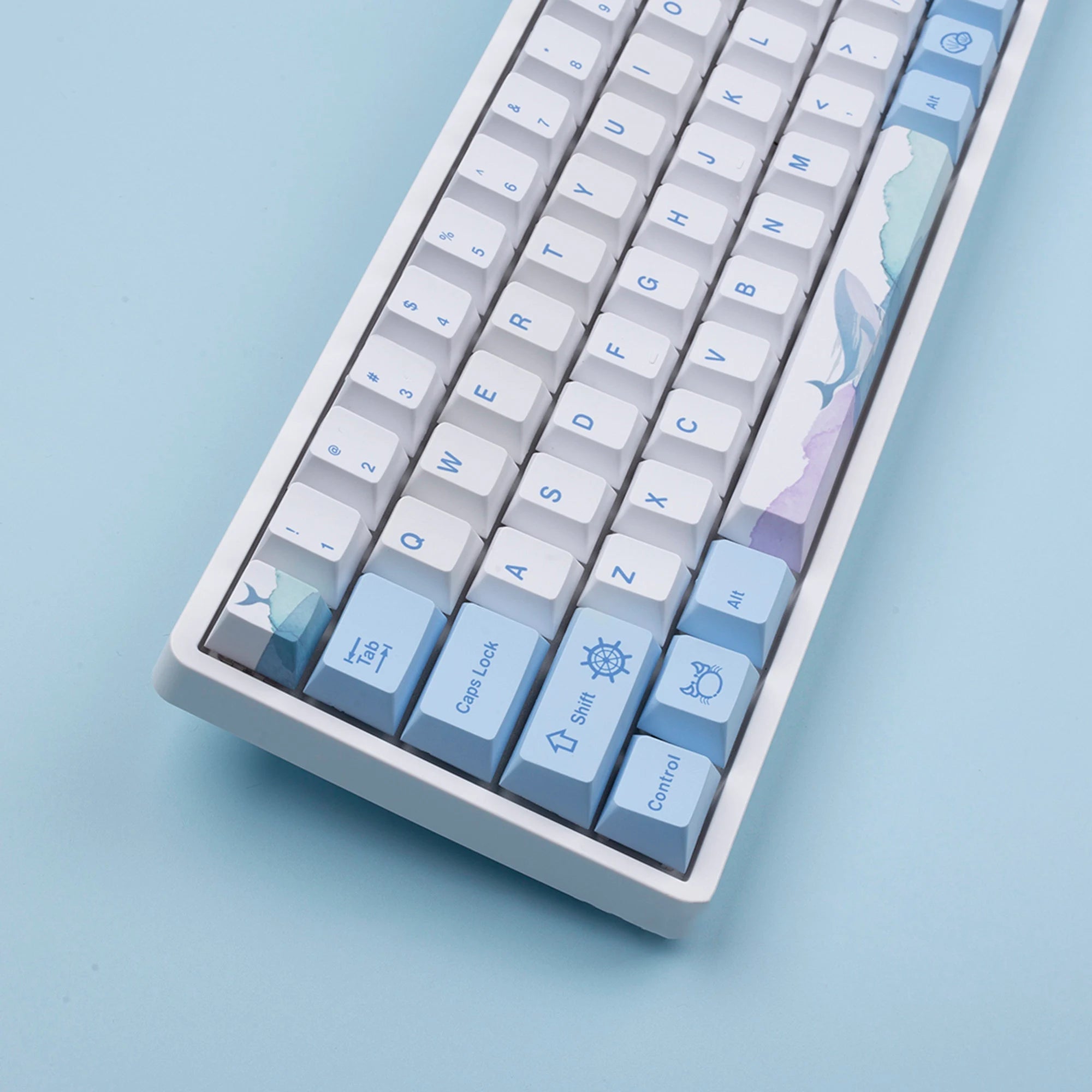 Ocean Keycaps Mechanical Keyboard Keypad