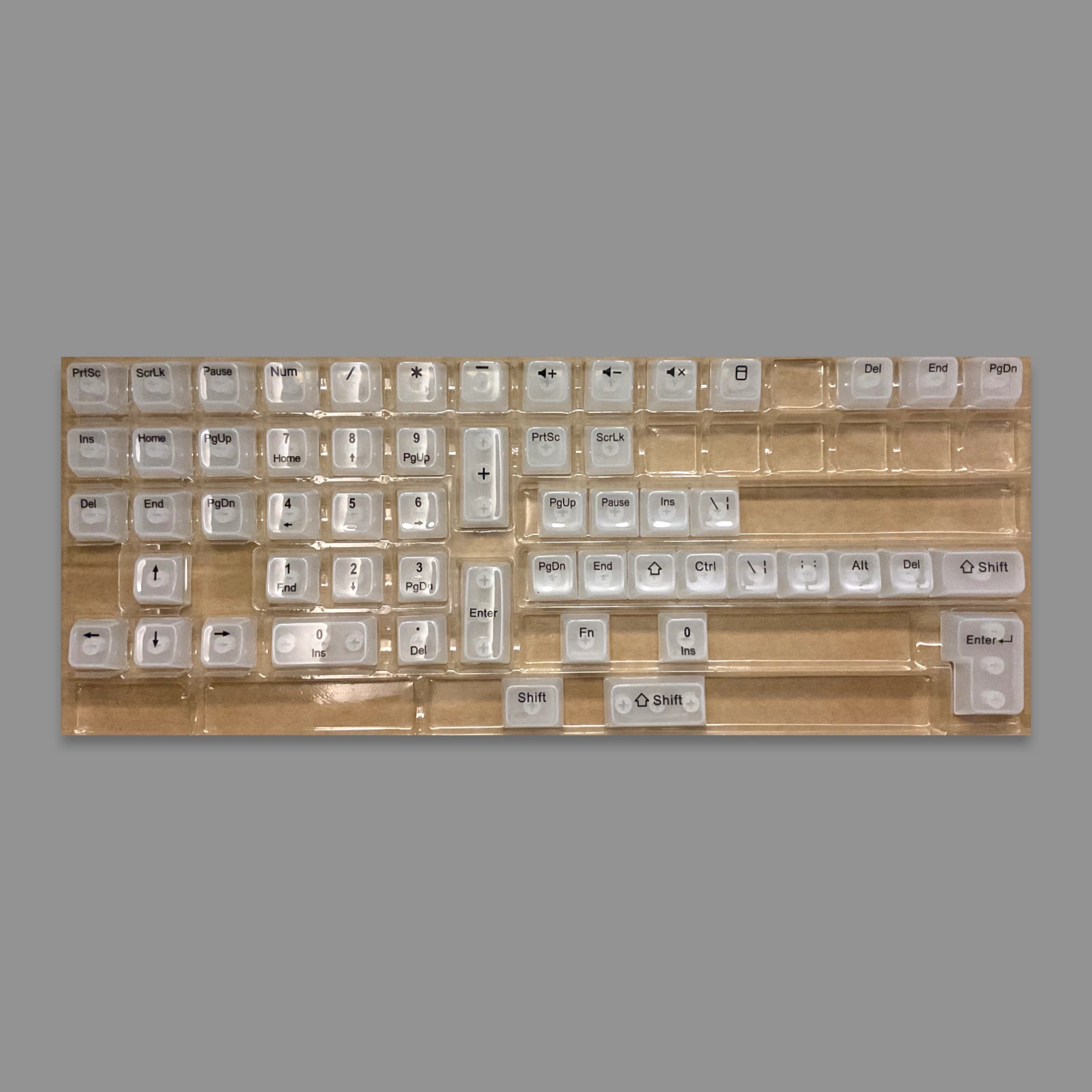 Ice Keycaps Mechanical Keyboard Keypad